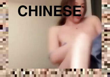 asiatique, ados, webcam, danse, chinoise