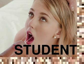 TUSHY Exciting College Student has Ass Fucking Intercourse with Dads Friend - Chloe scott