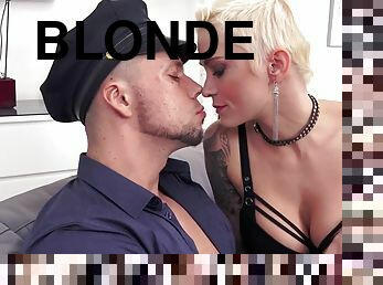 hardcore, blondýna