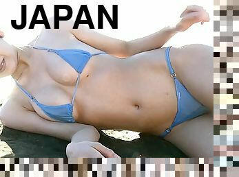 asiatique, japonais, bikini