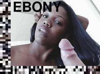 Ebony minx Habana interracial porn video