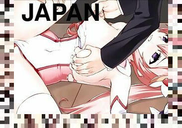 japonais, ejaculation-interne, anime, hentai, ange