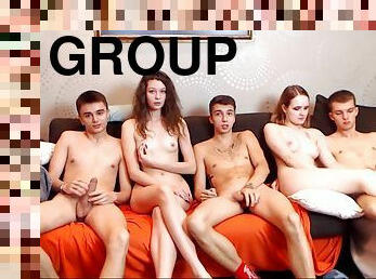оргія, прихильник, підліток, хардкор, груповий-секс-groupsex, злягання, веб-камера