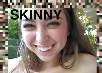 Small titties Riley Reid hot porn video