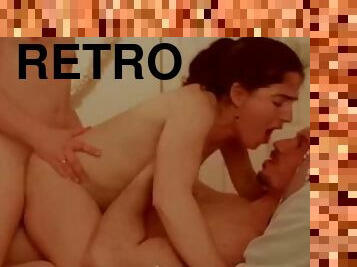 amateur, anal, mamada, chorro-de-corrida, retro, trío, doble, facial, divertido, pequeñita