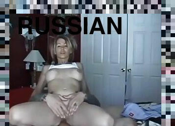 Russian sexwife rough gangbang