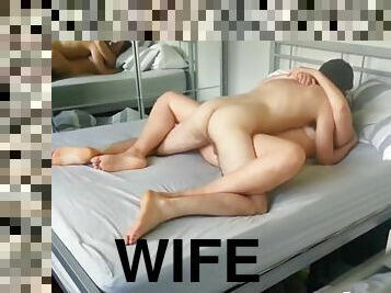 Guy fucks chubby wife