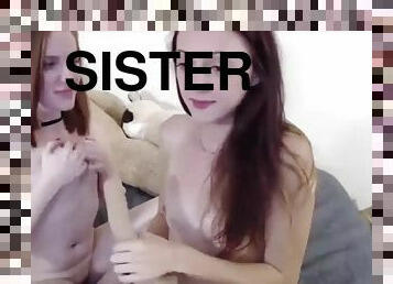 cona-pussy, amador, lésbicas, adolescente, webcam, irmã