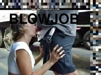 Blowjob outdore