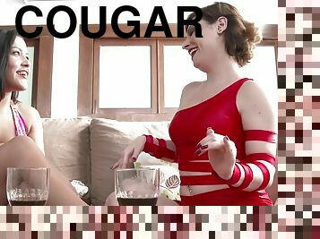 Brazilian hot cougars interracial porn video