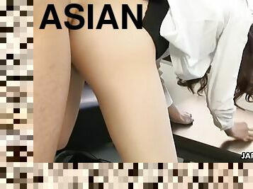 Asian sex in the office