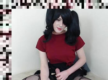 Cutest Trap With Pigtails Masturbates On Webcam