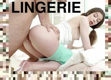 anal, ejaculation-sur-le-corps, ados, hardcore, pornstar, lingerie, petite, petits-seins