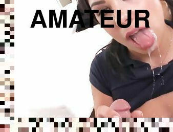 amateur, ejaculation-sur-le-corps, hardcore, maison, ejaculation