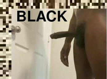 masturbation, amateur, ejaculation-sur-le-corps, énorme-bite, gay, branlette, black, secousses, point-de-vue, solo