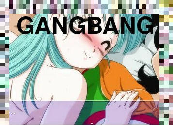 Bulma gangbang compilation