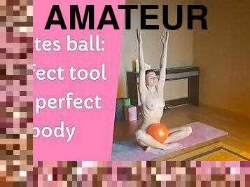 Pilates ball - perfect sport toy for perfect body