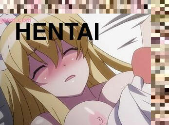 blonde, anime, hentai, brunette