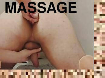 mastürbasyon-masturbation, boşalma, amatör, anal, mastürbasyon, masaj, bakış-açısı, şaşırtıcı, süt, kadın-egemenliği