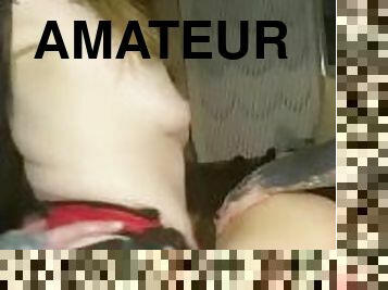 arnés, amateur, anal, culo-sexy, dominación, dominación-femenina