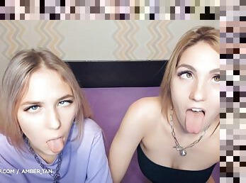 masturbación, ruso, delgada, amateur, lesbiana, adolescente, casero, besando, rubia, mona