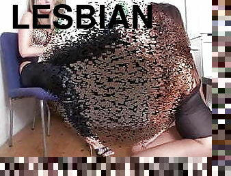 lesbo-lesbian, kova-seksi, bdsm, jalat, blondi, fetissi, lateksi, brutaali, dominointi, ruskeaverikkö