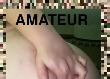 cul, amateur, anal, point-de-vue, blonde, solo