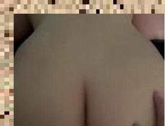 cul, levrette, chatte-pussy, amateur, anal, ados, ejaculation-interne, belle-femme-ronde, butin, point-de-vue