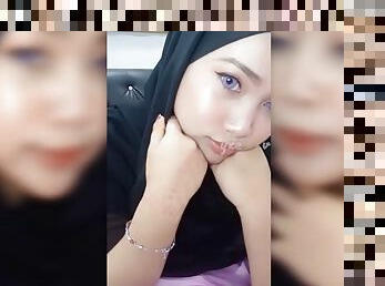 Malay black hijab - bigo live 36