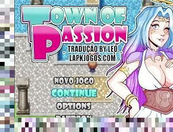Town of Passion ep 1 - Eu sou o nico Homem entre varias Gostosa e Safadas nesse Game
