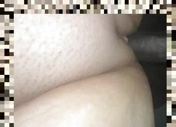 Fucking my homeboy big booty momma and she squirts all over me ( close up)