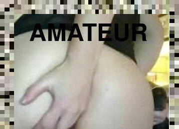 cul, amateur, anal, milf, butin, doigtage, solo