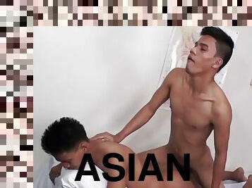 asiatique, maigre, amateur, anal, fellation, ejaculation-sur-le-corps, médecin, ados, gay, branlette