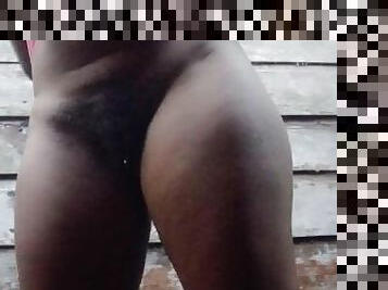 cul, masturbation, en-plein-air, pisser, chatte-pussy, giclée, amateur, anal, ébène, lesbienne