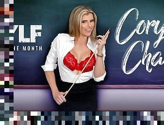MYLF Of The Month November Is The Spectacularly Gorgeous Teacher Cory Chase - Classroom Interview