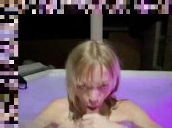 Petite GF Hot Tub Sex