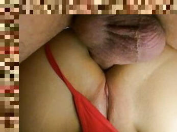 cul, amateur, anal, milf, couple, bas, ejaculation