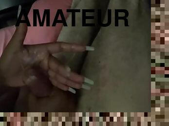 amateur, babes, ejaculation-sur-le-corps, énorme-bite, branlette, assez, lait, bite, flexible, jambes