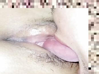 Pinay scandal - close up eating my wet pussy