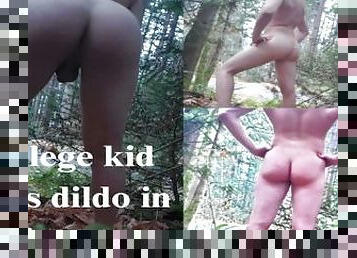 public, étudiante, amateur, énorme-bite, interracial, gay, collège, gode, solo, forêt