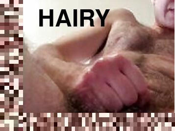 POV - FTM hairy pussy face sitting