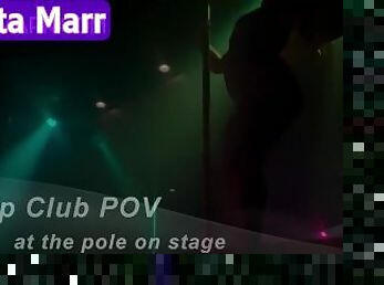 POV you're at the strip club by the pole while Dakota Marr is Stripper Dancing