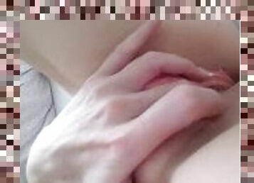 Big tits MILF fingers tight pussy!!!