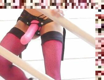 Pink Strap On Dildo - Dildos - Video 1