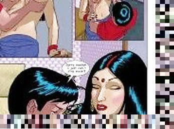 Savita Bhabhi Episode One - Bra Salesman - Indian porn comics - Lust of hot desi bhabhi