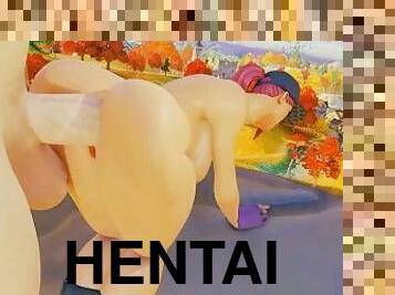 összeállítás, tengerpart, anime, hentai, 3d