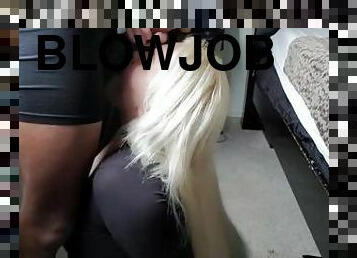 gros-nichons, amateur, fellation, énorme-bite, interracial, couple, hirondelle, ejaculation, blonde, boules