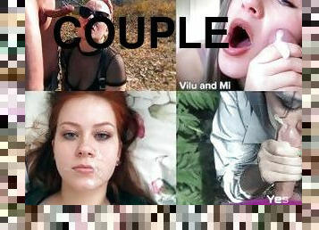 énorme, ejaculation-sur-le-corps, compilation, couple, point-de-vue, sur-le-visage, ejaculation