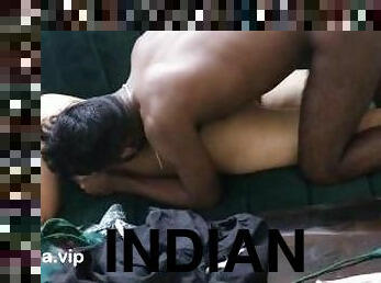 Horny Indian Fucking His Mature Desi MILF Maid While Home Alone Watching Porn