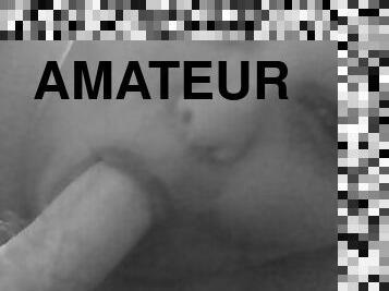 amateur, fellation, belle-femme-ronde, chienne, américaine, bite, sucer